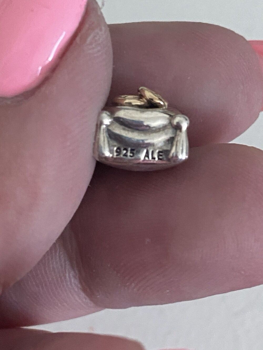 Authentic Pandora "Romantic Union" Wedding Pillow Charm - Picture 3 of 3